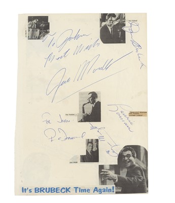 Lot 337 - Dave Brubeck Quartet