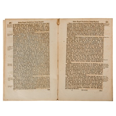 Lot 64 - Act of Parliament, Reign of Queen Anne