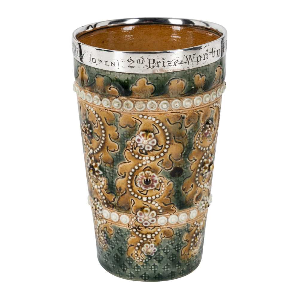 Lot 4 - George Tinworth (British 1843-1913) for Doulton Lambeth