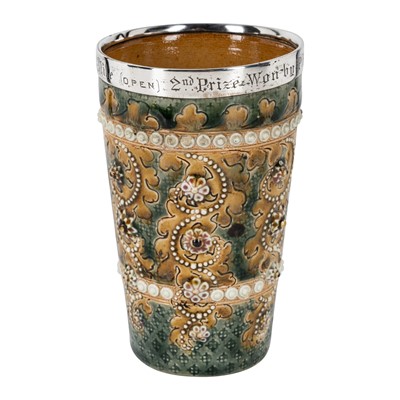 Lot 4 - George Tinworth (British 1843-1913) for Doulton Lambeth