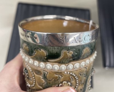 Lot 4 - George Tinworth (British 1843-1913) for Doulton Lambeth