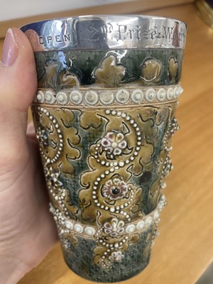 Lot 4 - George Tinworth (British 1843-1913) for Doulton Lambeth