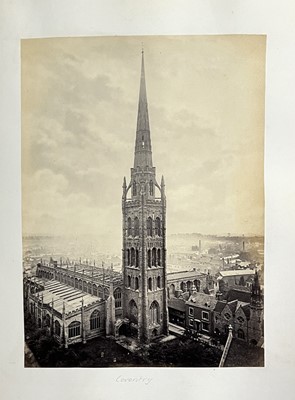 Lot 55 - Album of Early Albumen Photographs of English Cathedrals & Environs.