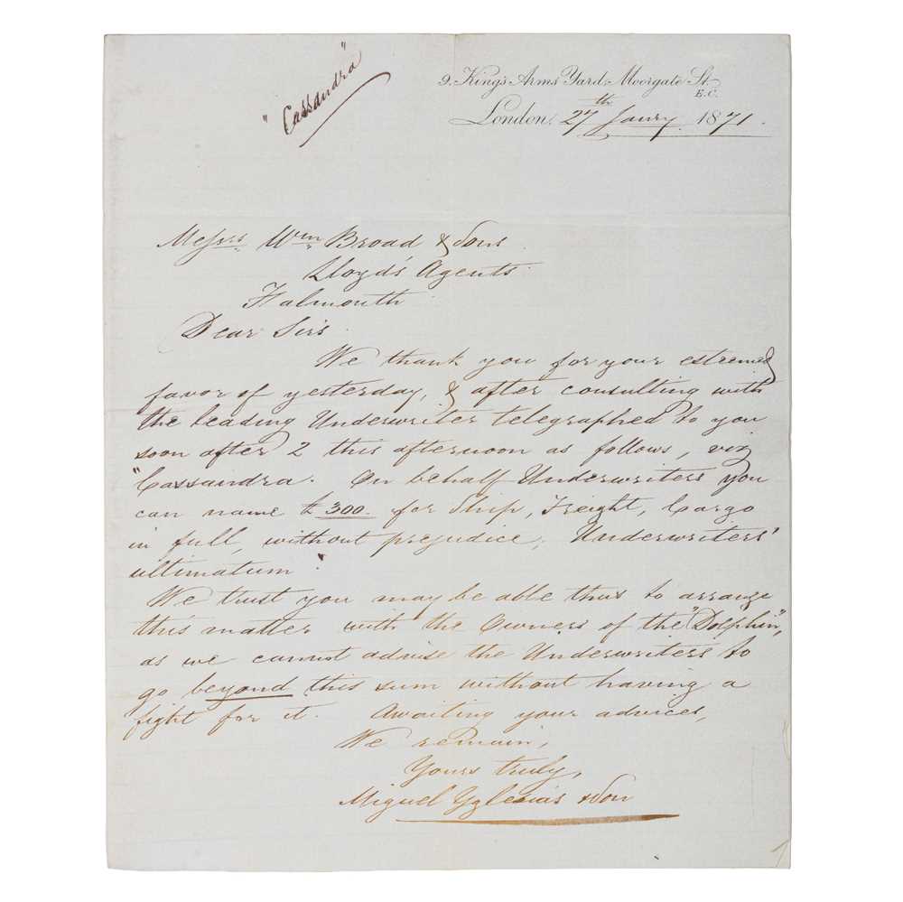 Lot 68 - Maritime Interest.