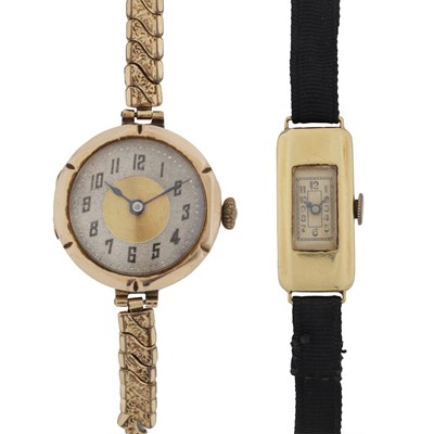 Lot 566 - Two Vintage Wristwatches