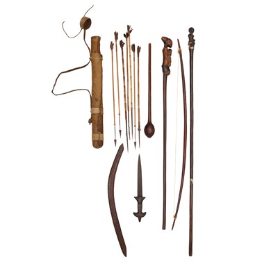 Lot 94 - Ethnographic interest - collection of tribal weapons