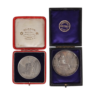 Lot 87 - Two Photography Medals awarded to Cherry Kearton