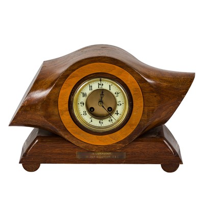 Lot 190 - Propeller Boss Mantel Clock