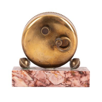 Lot 38 - A Swiss desk timepiece, late 19th / early 20th century
