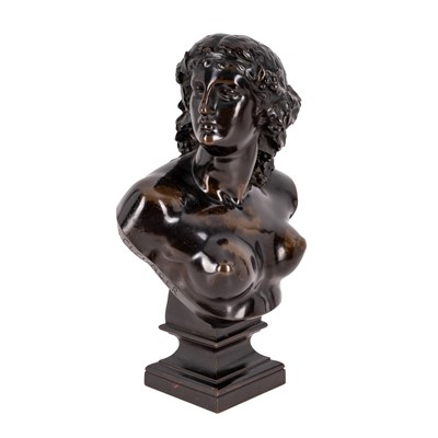 Lot 110 - Jean-Baptiste Auguste Clésinger (French, 1814–1883), bronze bust