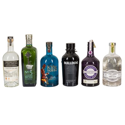 Lot 436 - London Gins (dry and otherwise) - 6 bottles