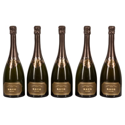 Lot 27 - Krug 1979 - 5 bottles