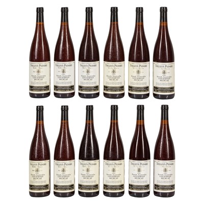 Lot 252 - Tolley's Pedare Late Harvest Muscat 1987 - 12 bottles