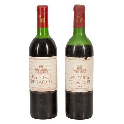 Lot 100 - Chateau Latour 'Les Forts de Latour' 1968 - 2 bottles
