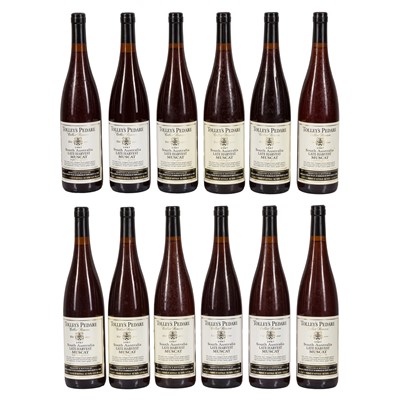 Lot 253 - Tolley's Pedare Late Harvest Muscat 1987 - 12 bottles