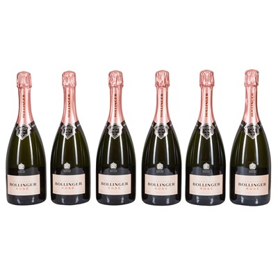 Lot 73 - Bollinger Rosé NV- 6 bottles