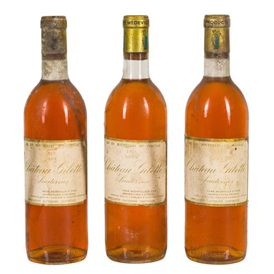 Lot 285 - Chateau Gilette 1947 - 3 bottles
