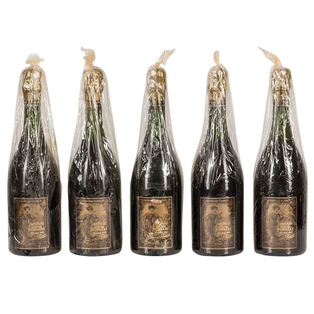Lot 31 - Pommery Cuvee Louise 1980 - 5 bottles