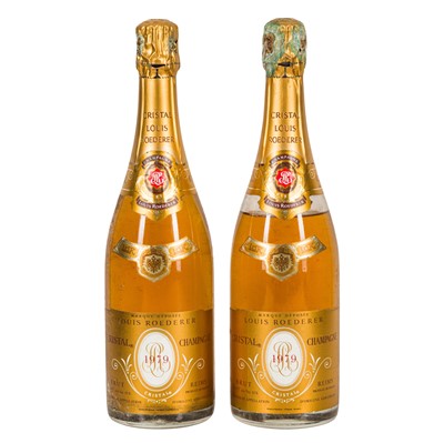 Lot 32 - Louis Roderer Cristal 1979 - 2 bottles