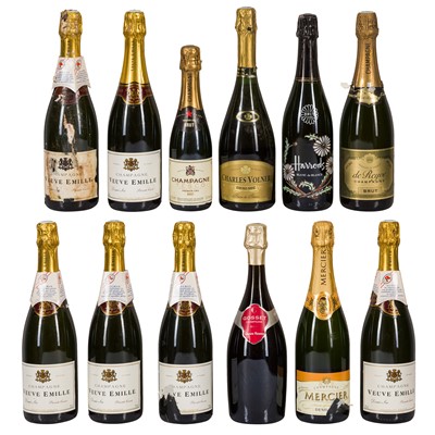 Lot 82 - Assorted Non-Vintage Champagne - 12 bottles