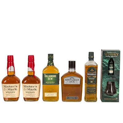 Lot 402 - Assorted Whisk(e)ys - 6 bottles
