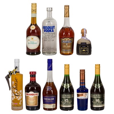 Lot 457 - Spirits Bin Ends - 10 bottles