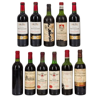 Lot 114 - Assorted St-Emilions - 11 bottles