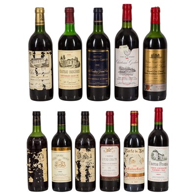 Lot 152 - Bordeaux Bin Ends - 11 bottles