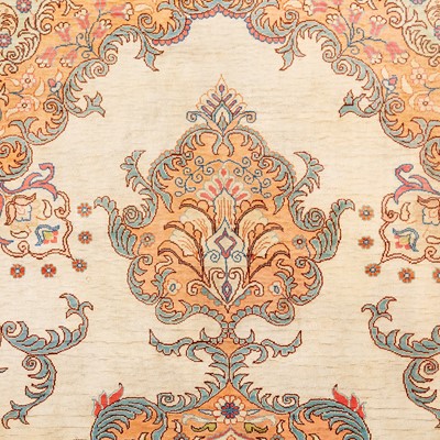 Lot 40 - A very fine silk Keyseri carpet, Turkey