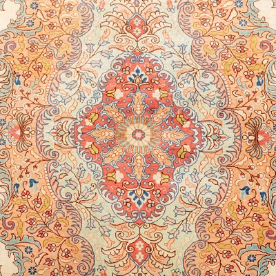 Lot 40 - A very fine silk Keyseri carpet, Turkey