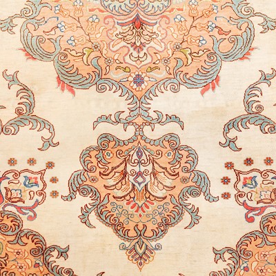 Lot 40 - A very fine silk Keyseri carpet, Turkey