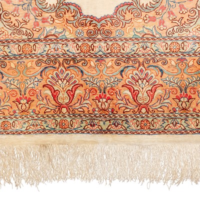 Lot 40 - A very fine silk Keyseri carpet, Turkey