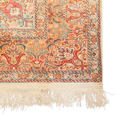 Lot 40 - A very fine silk Keyseri carpet, Turkey