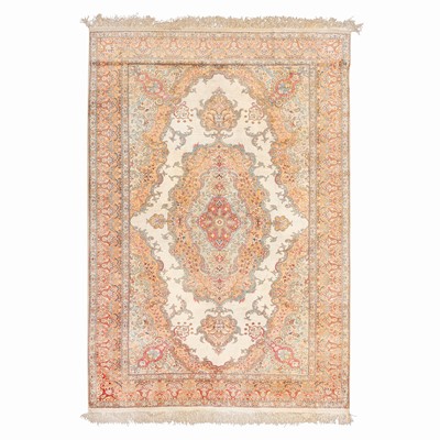 Lot 40 - A very fine silk Keyseri carpet, Turkey