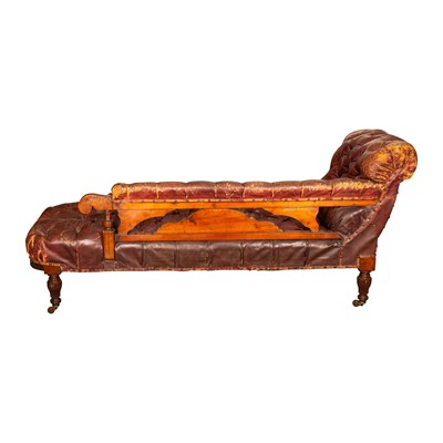 Lot 73 - A Victorian chaise longue