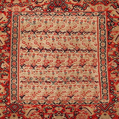 Lot 55 - An antique Senneh kilim, west Persia