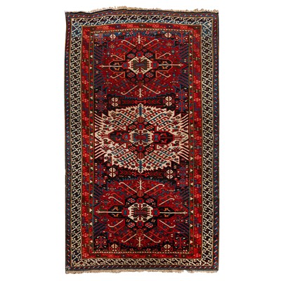 Lot 91 - An antique Zejwa rug, east Caucasus
