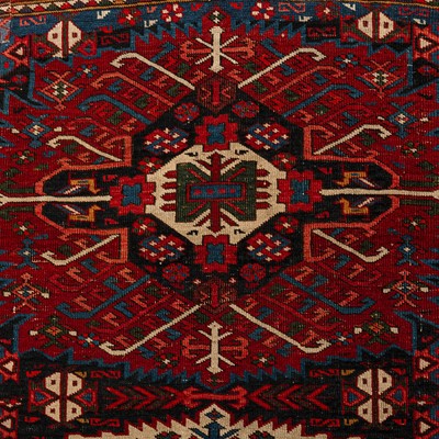Lot 91 - An antique Zejwa rug, east Caucasus