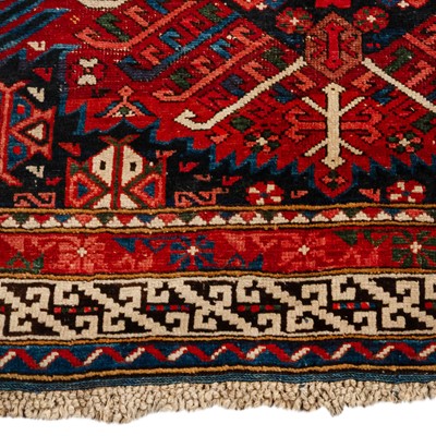 Lot 91 - An antique Zejwa rug, east Caucasus