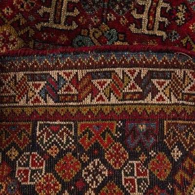 Lot 32 - An antique Qashqai bag, south-west Persia