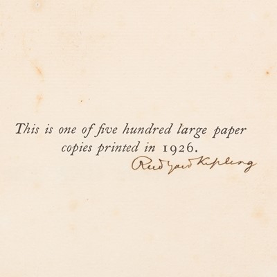 Lot 294 - Kipling (Rudyard)