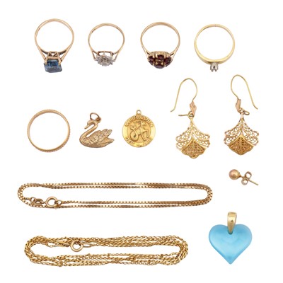 Lot 270 - A collection of jewellery