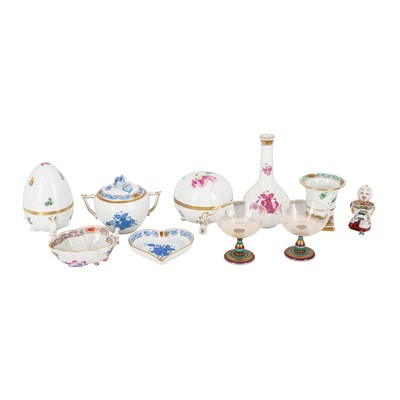Lot 356 - A small group of Herend Porcelain