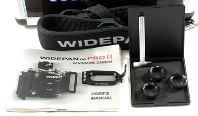 Lot 220 - Panflex Widepan PRO II 140 Medium Format Panoramic Camera.