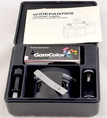 Lot 220 - Panflex Widepan PRO II 140 Medium Format Panoramic Camera.