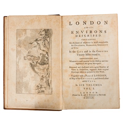Lot 22 - London and its Environs Described, and other titles. (12)