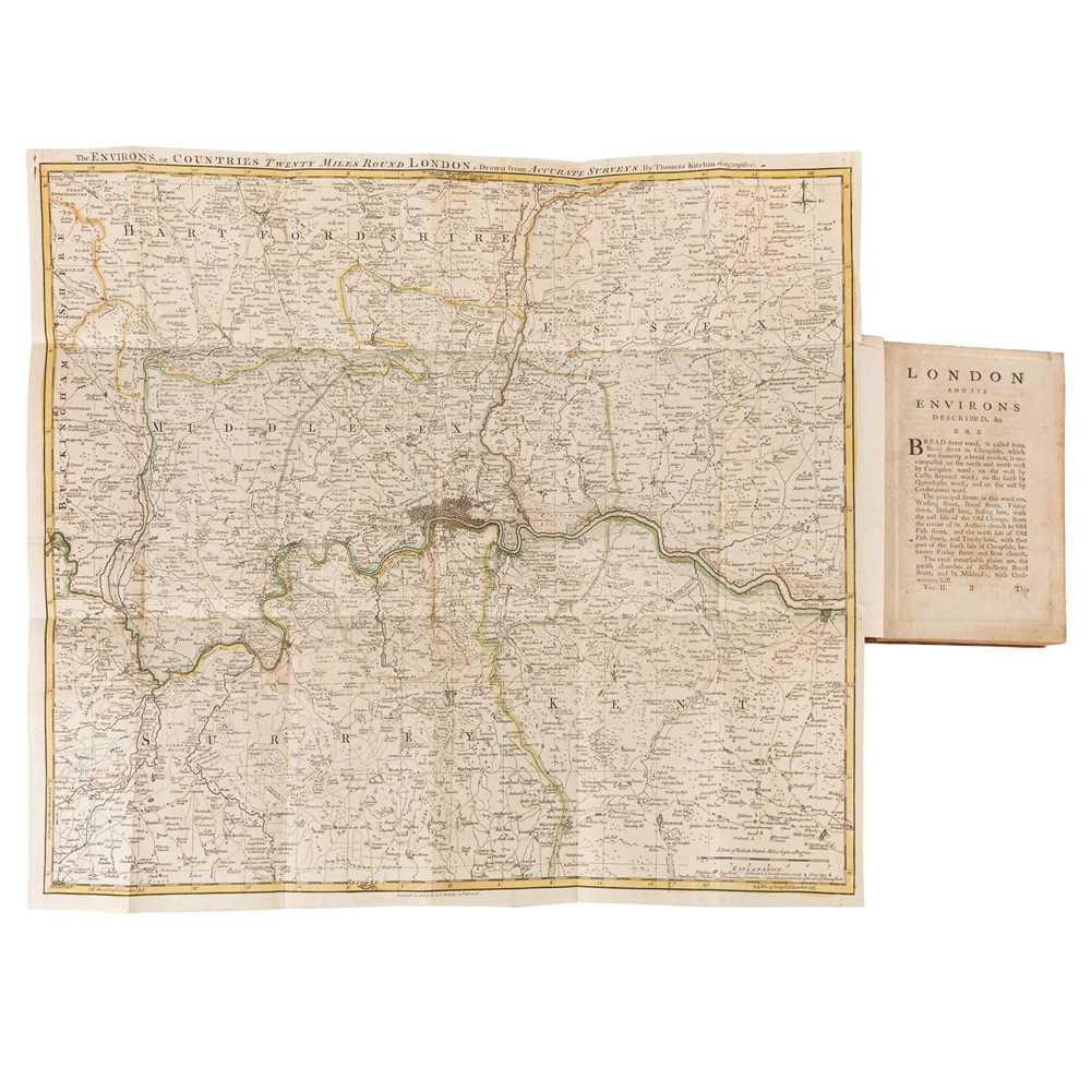 Lot 22 - London and its Environs Described, and other titles. (12)