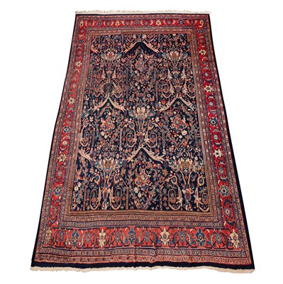 Lot 104 - An antique Mahal carpet, west Persia