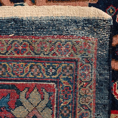 Lot 104 - An antique Mahal carpet, west Persia
