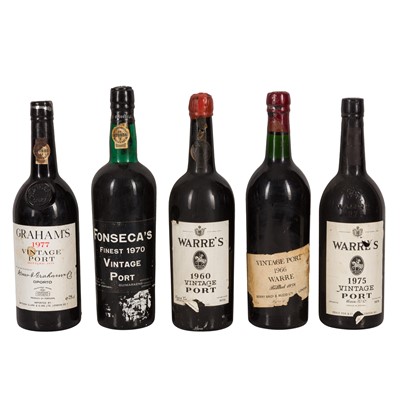 Lot 310 - Mixed Vintage Ports - 5 bottles